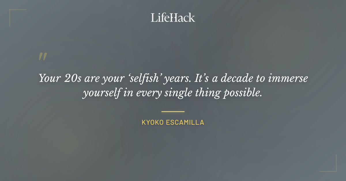 Quote by Kyoko Escamilla