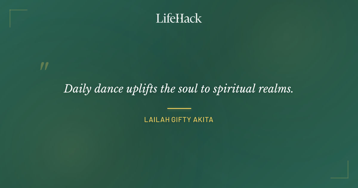 Quote by Lailah Gifty Akita
