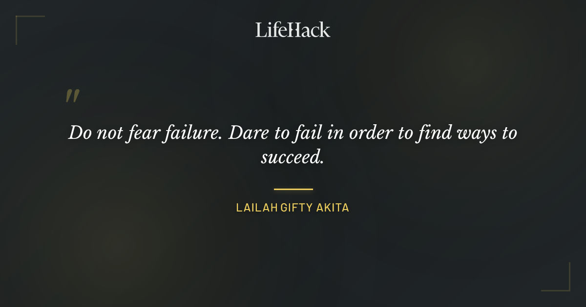 Quote by Lailah Gifty Akita