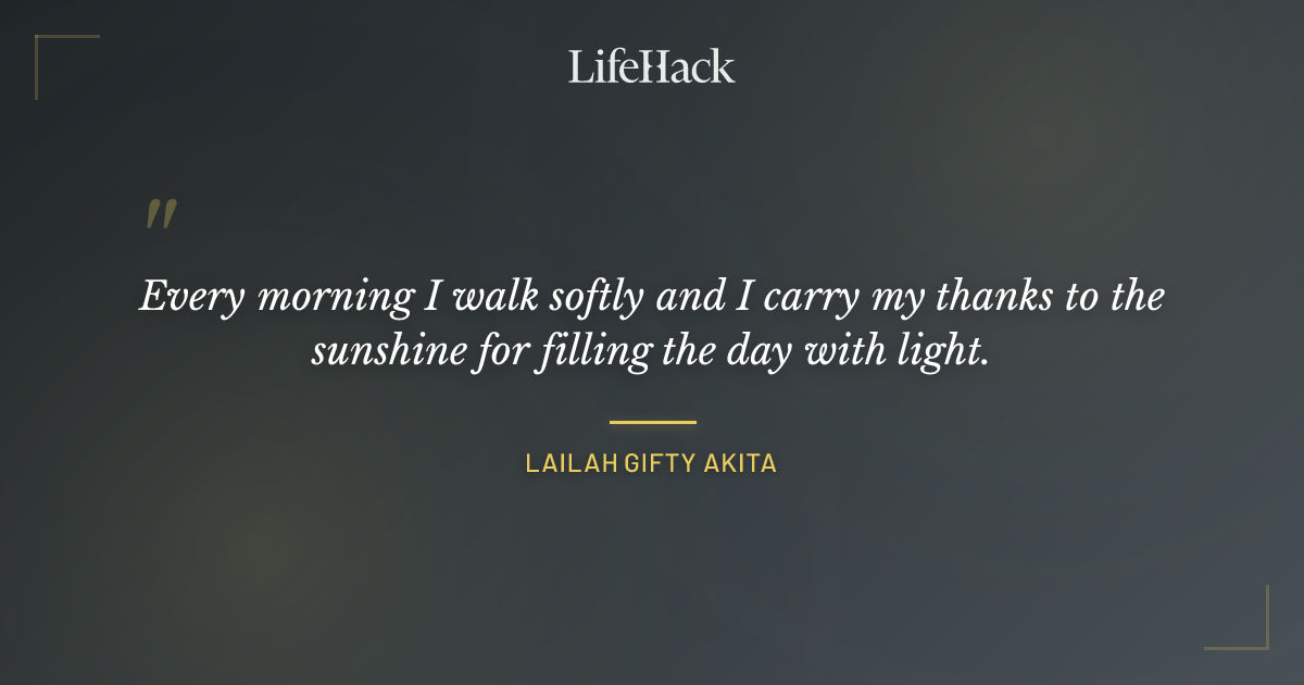 Quote by Lailah Gifty Akita