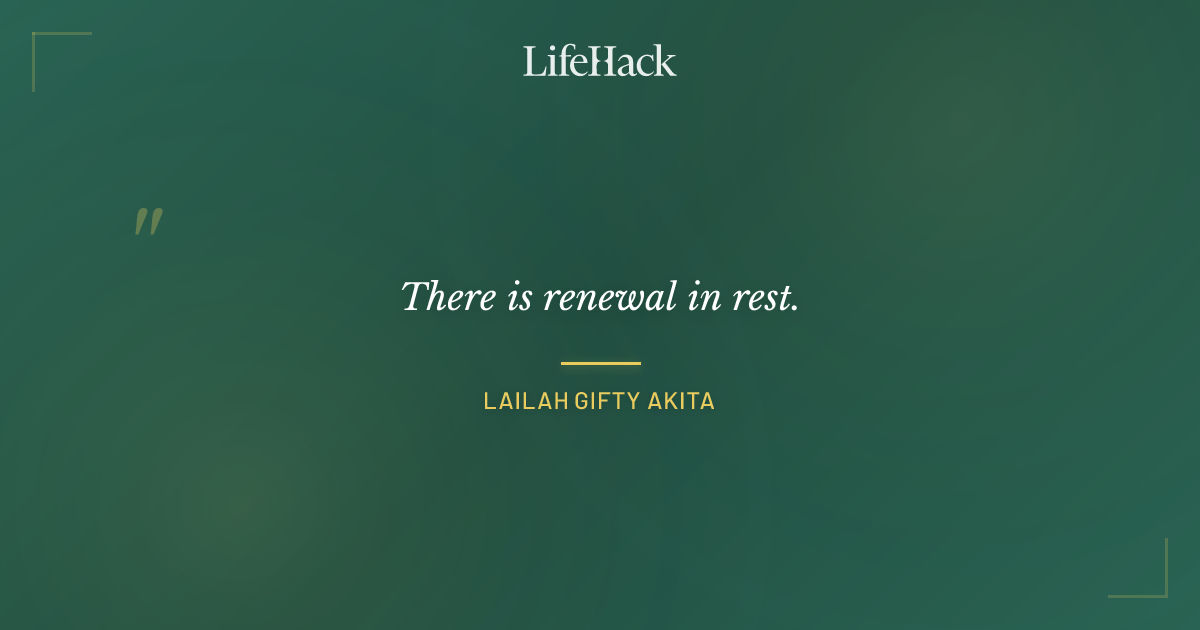 Quote by Lailah Gifty Akita