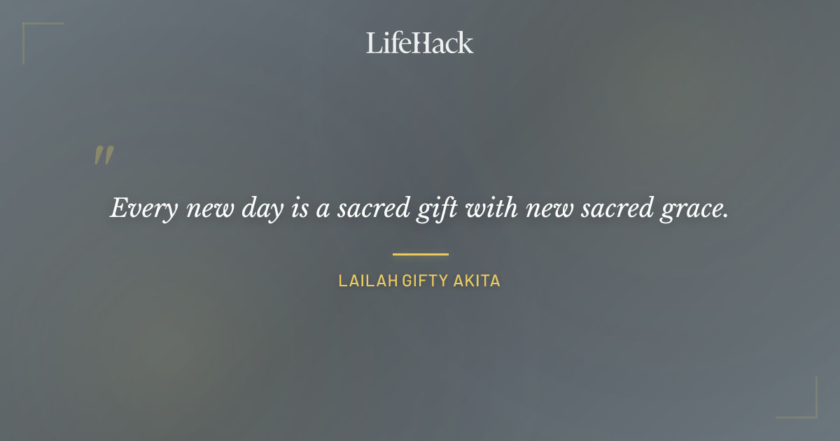Quote by Lailah Gifty Akita