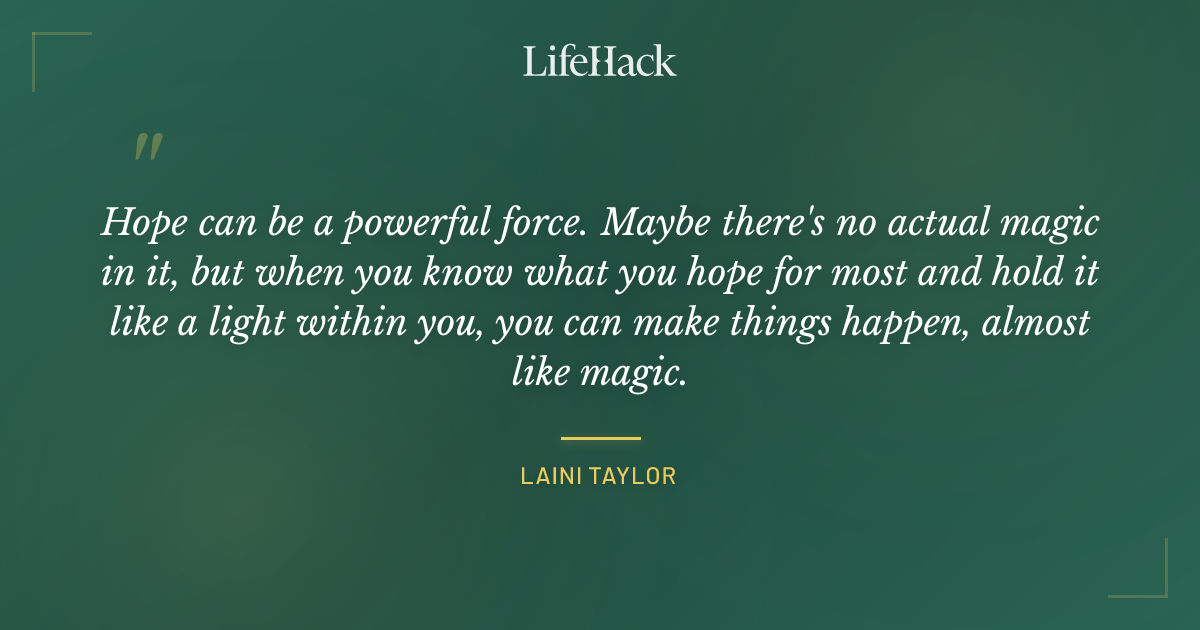 Quote by Laini Taylor