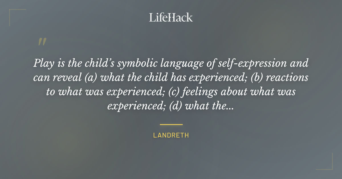 Quote by Landreth