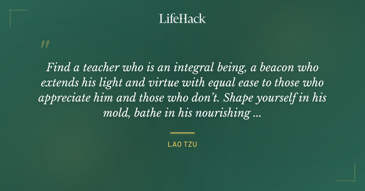 Quote by Lao Tzu