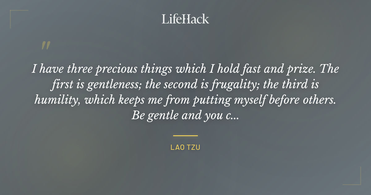Quote by Lao Tzu