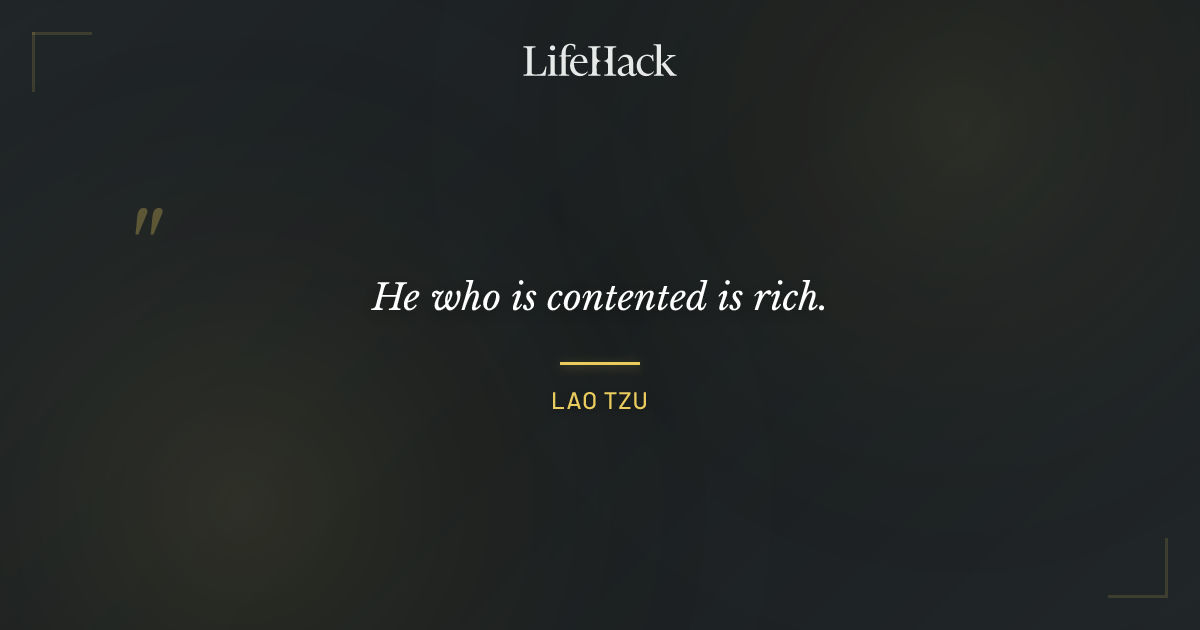 Quote by Lao Tzu