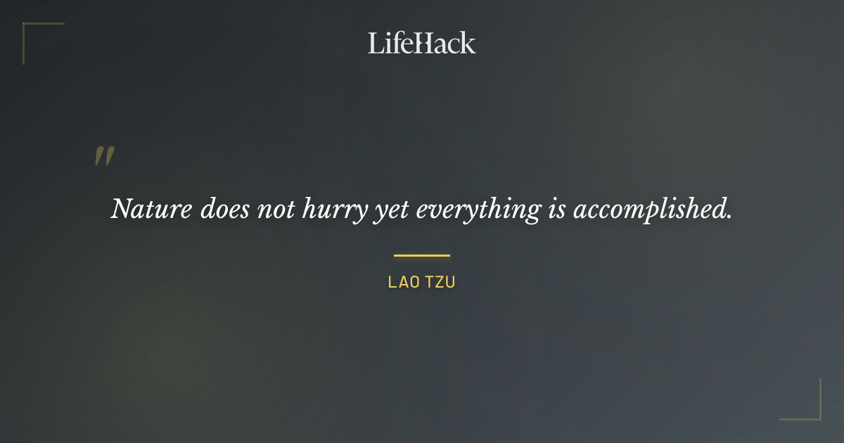 Quote by Lao Tzu