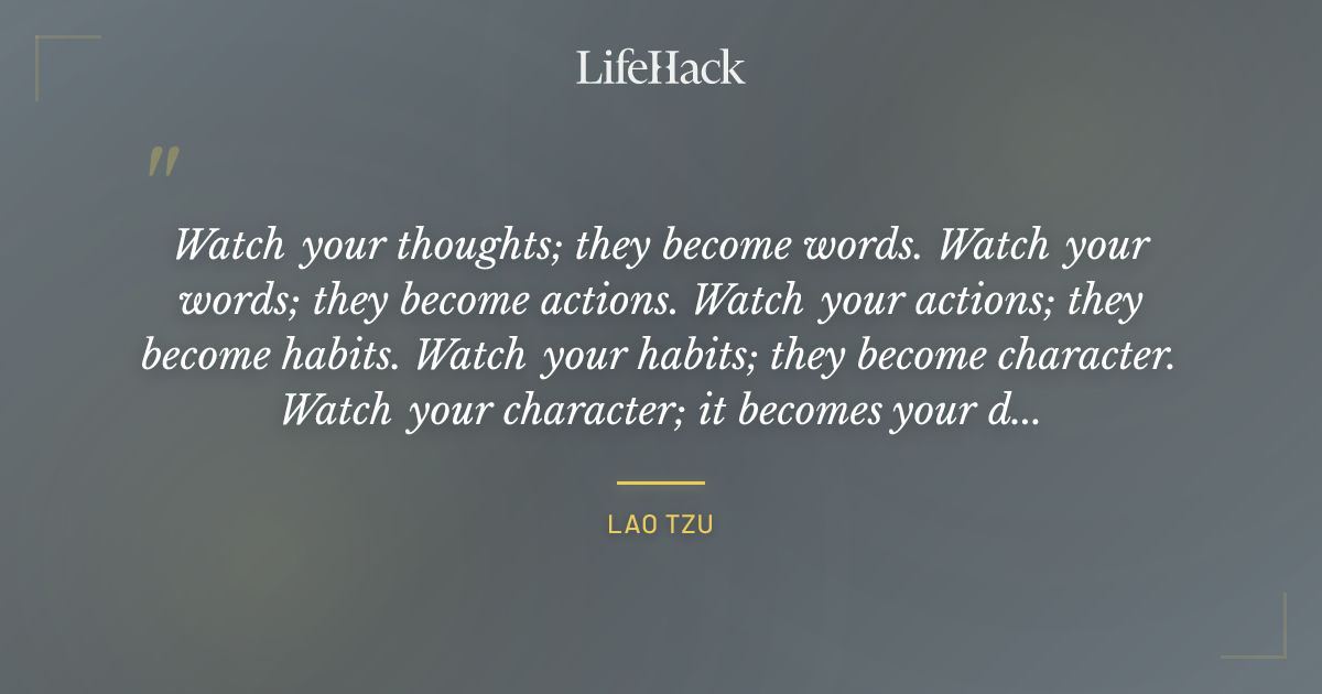 Quote by Lao Tzu