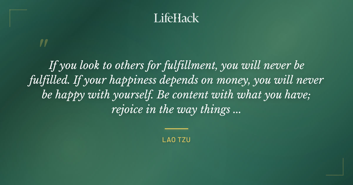 Quote by Lao Tzu