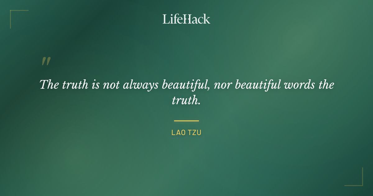 Quote by Lao Tzu