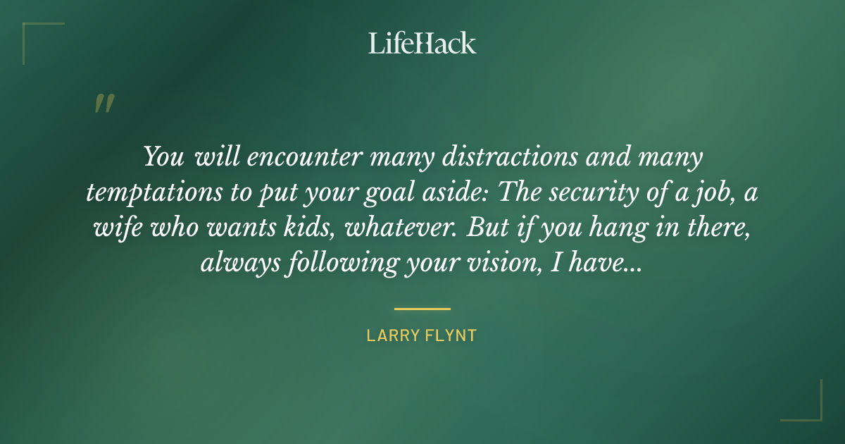 Quote by Larry Flynt