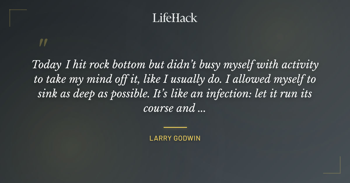 Quote by Larry Godwin