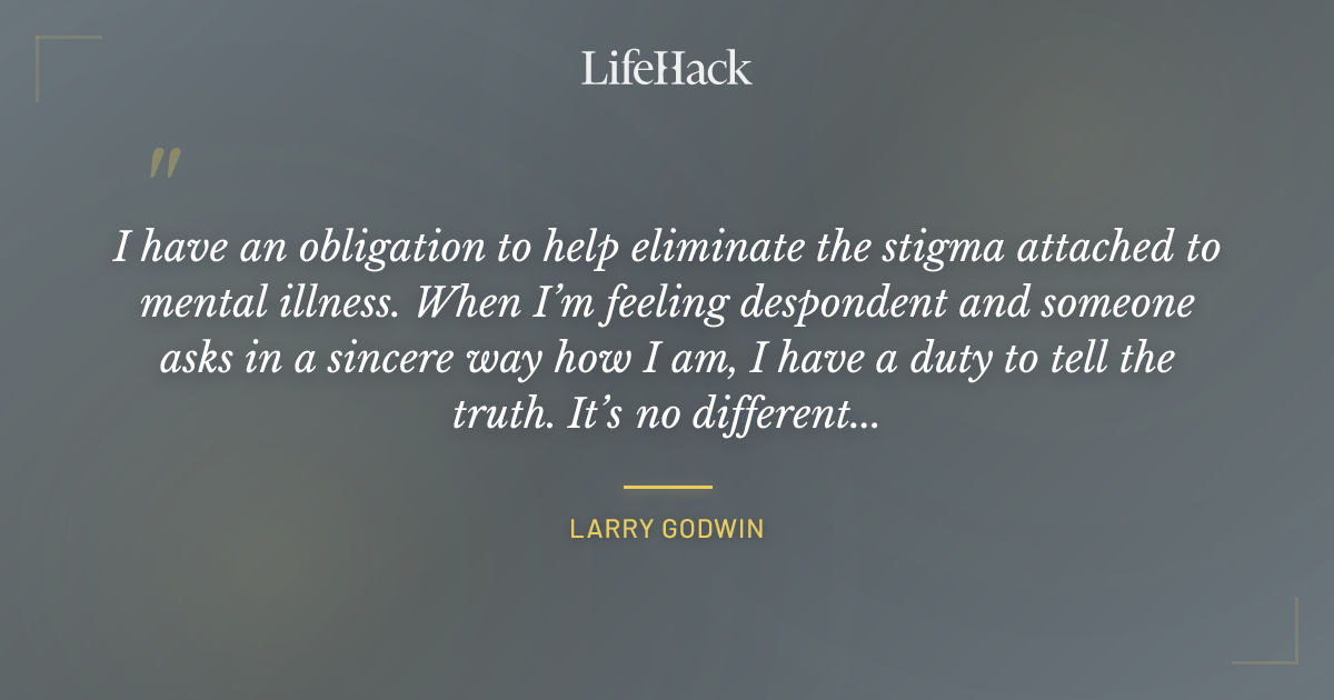 Quote by Larry Godwin