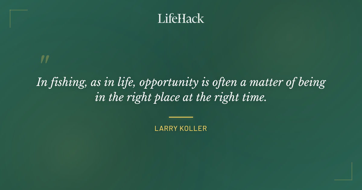 Quote by Larry Koller