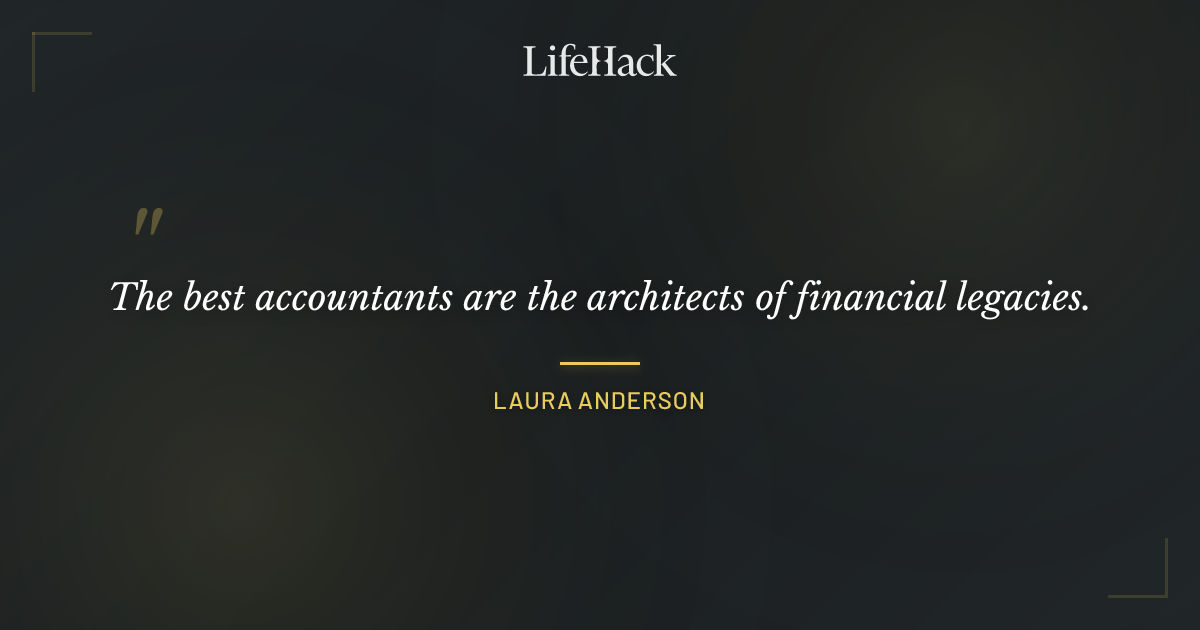 Quote by Laura Anderson