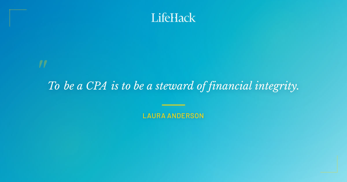 Quote by Laura Anderson