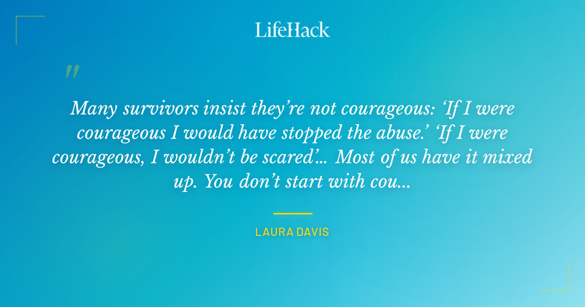 Quote by Laura Davis
