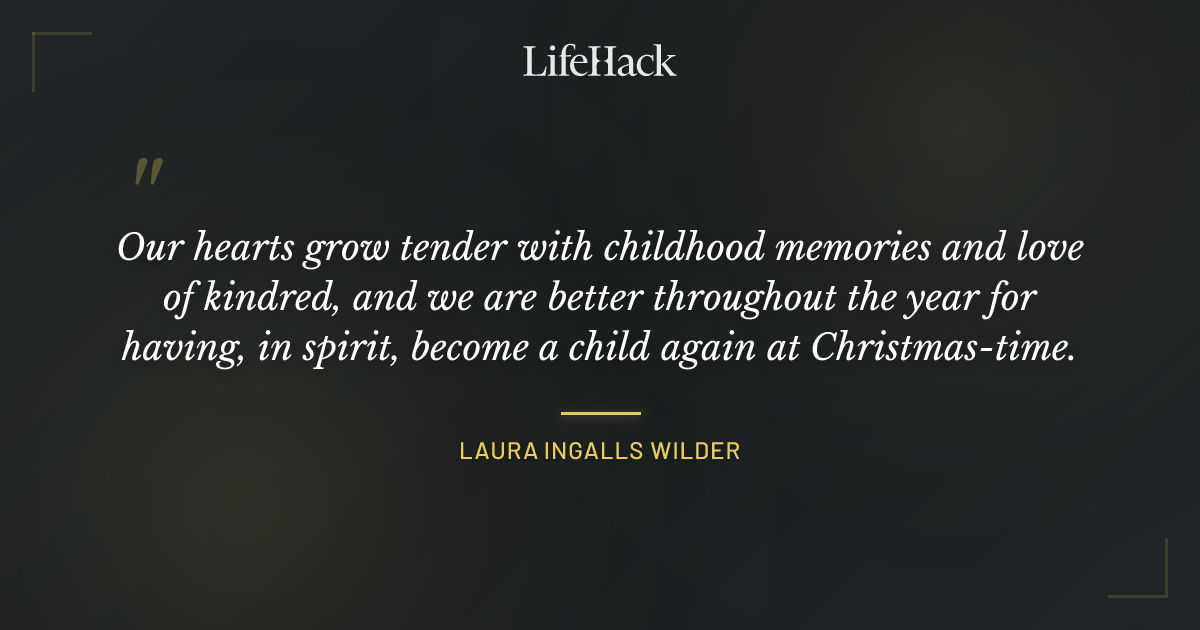 Quote by Laura Ingalls Wilder