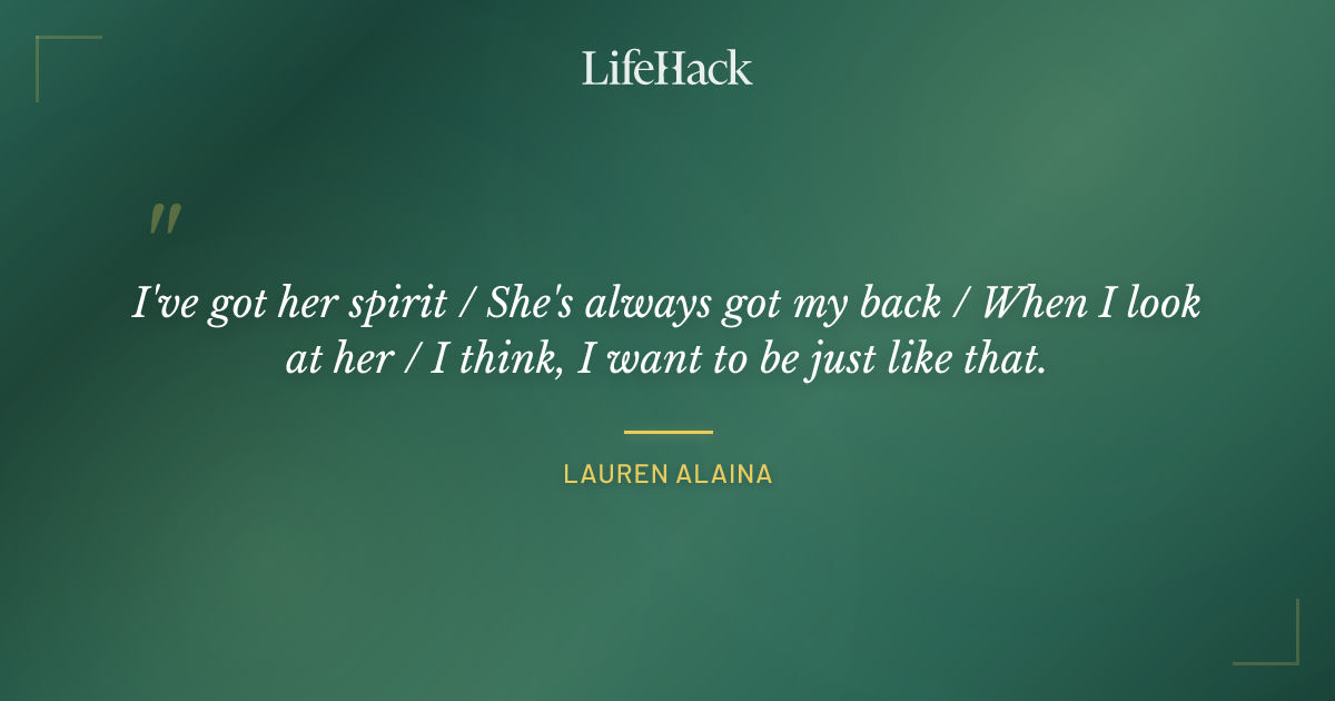 Quote by Lauren Alaina