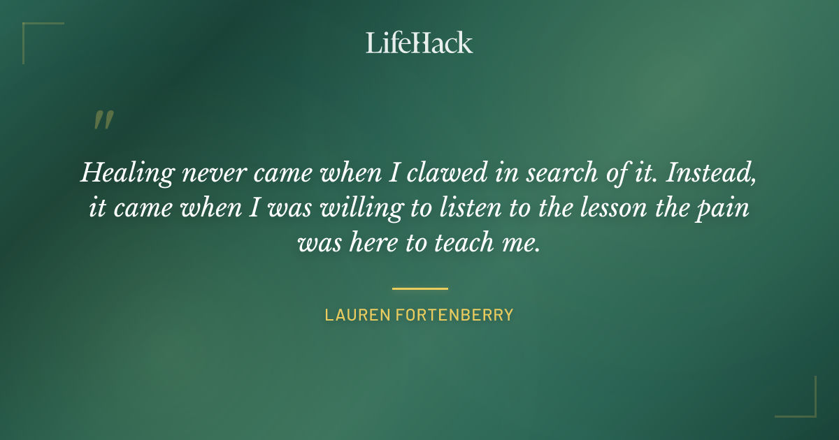 Quote by Lauren Fortenberry
