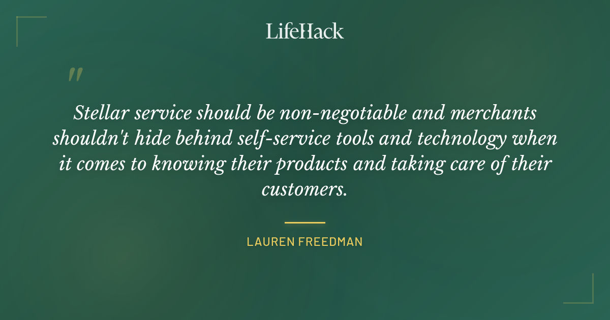 Quote by Lauren Freedman