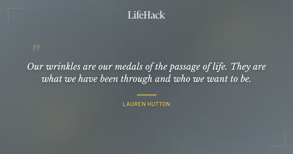 Quote by Lauren Hutton