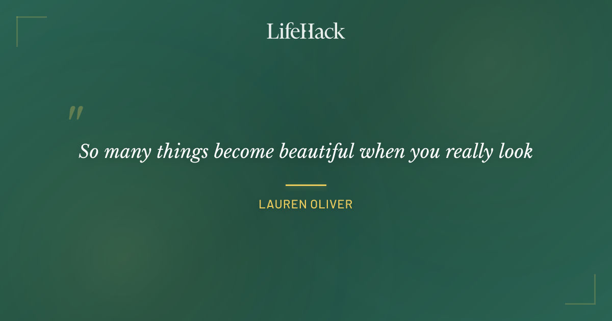 Quote by Lauren Oliver