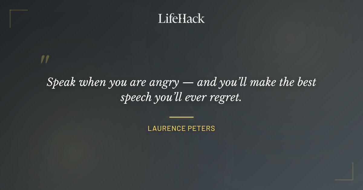 Quote by Laurence Peters