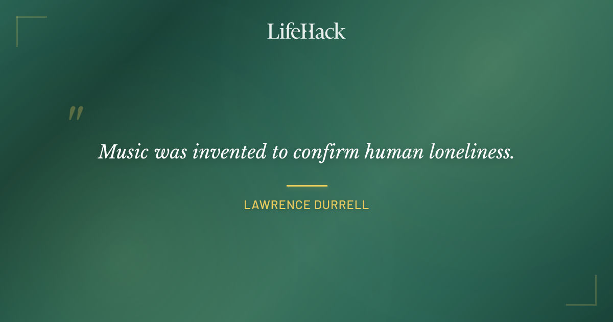 Quote by Lawrence Durrell