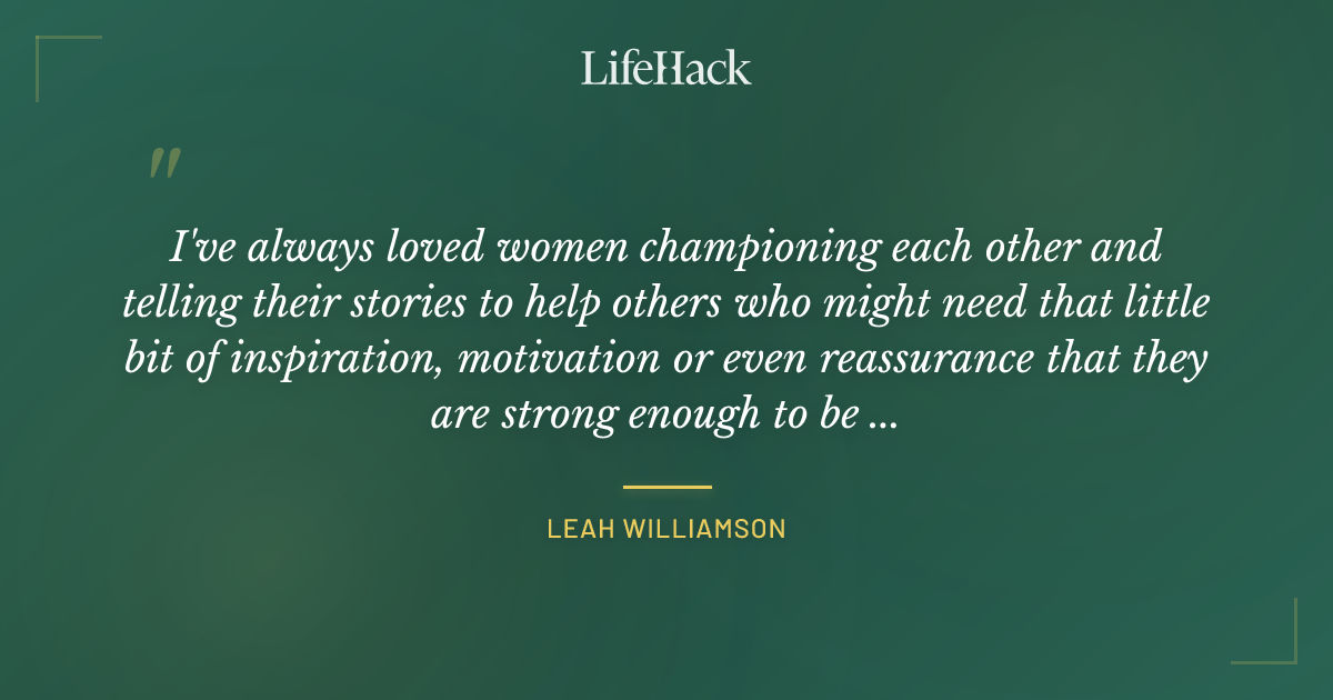 Quote by Leah Williamson