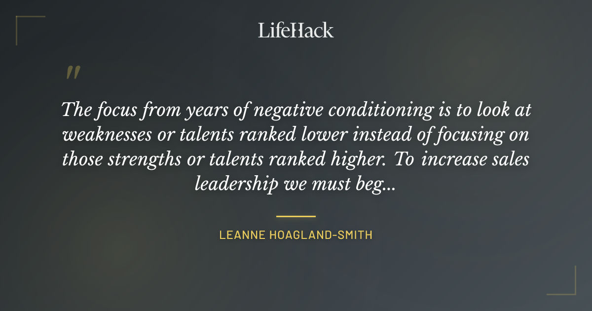 Quote by Leanne Hoagland-Smith