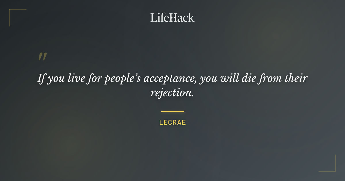 Quote by Lecrae