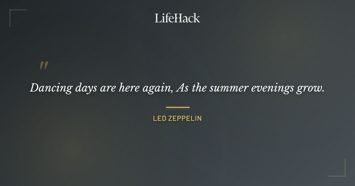 Quote by Led Zeppelin