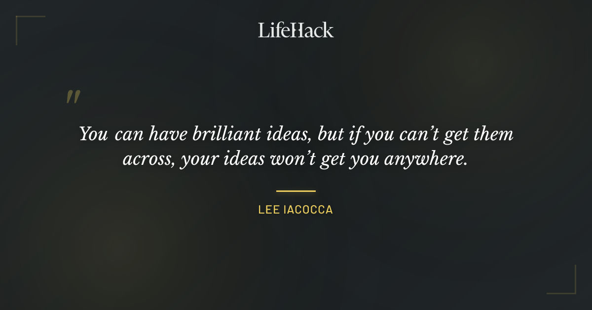 Quote by Lee Iacocca