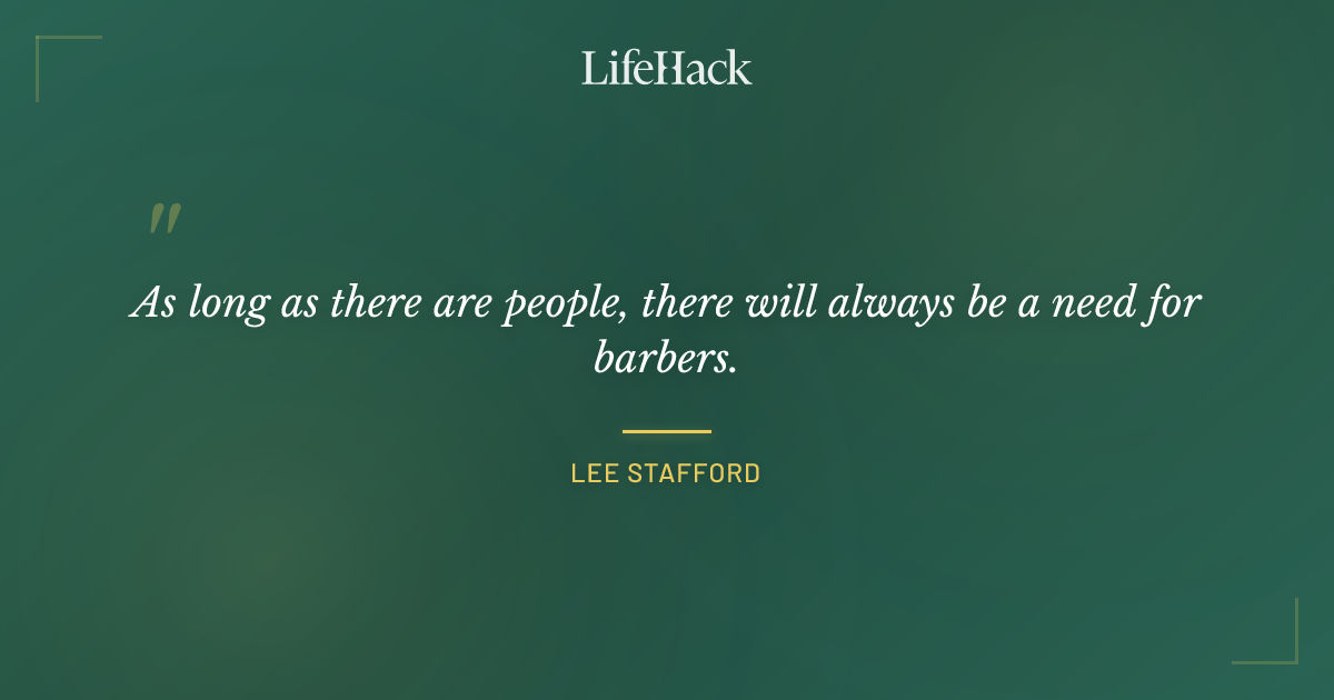 Quote by Lee Stafford