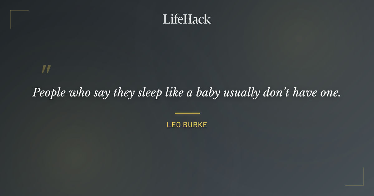 Quote by Leo Burke