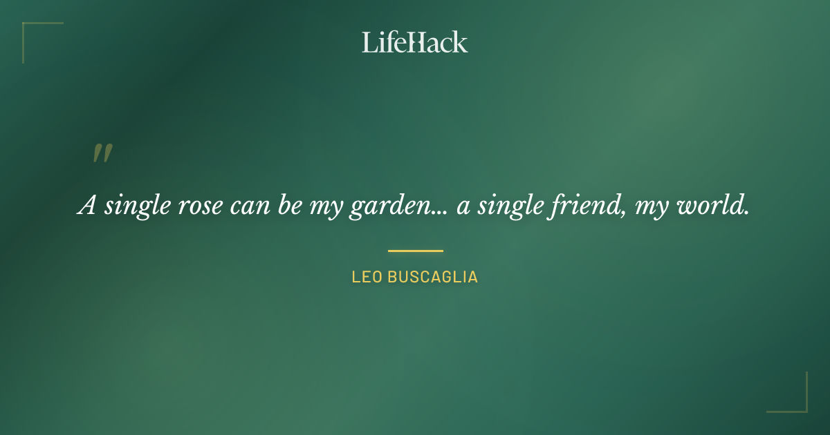 Quote by Leo Buscaglia