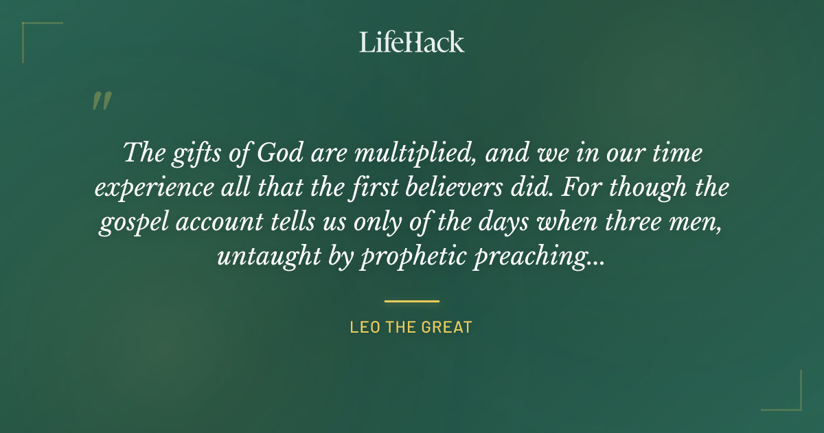 Quote by Leo the Great