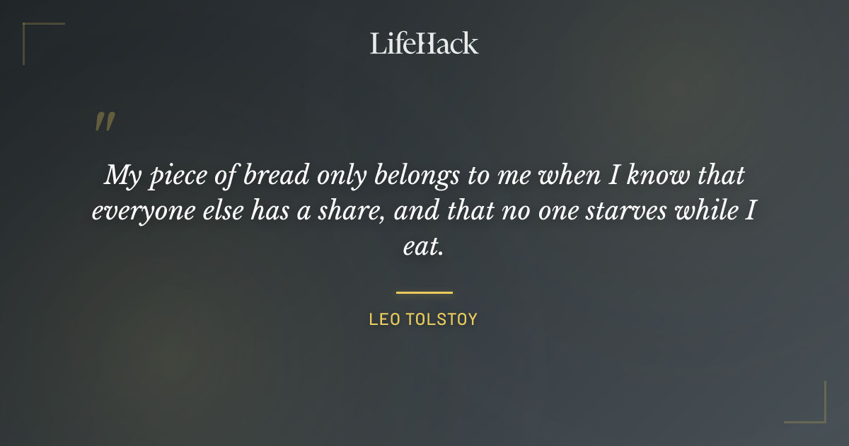 Quote by Leo Tolstoy