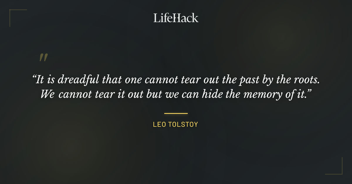 Quote by Leo Tolstoy