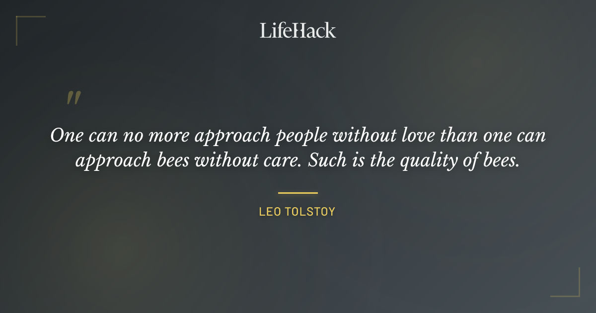 Quote by Leo Tolstoy