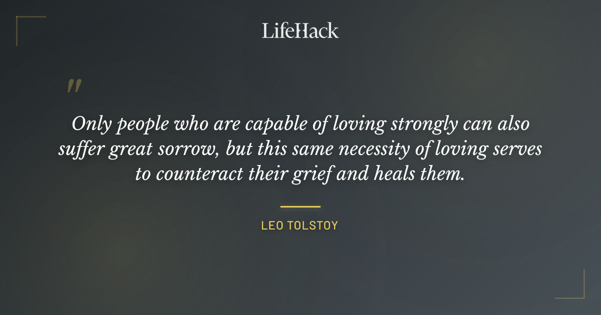 Quote by Leo Tolstoy