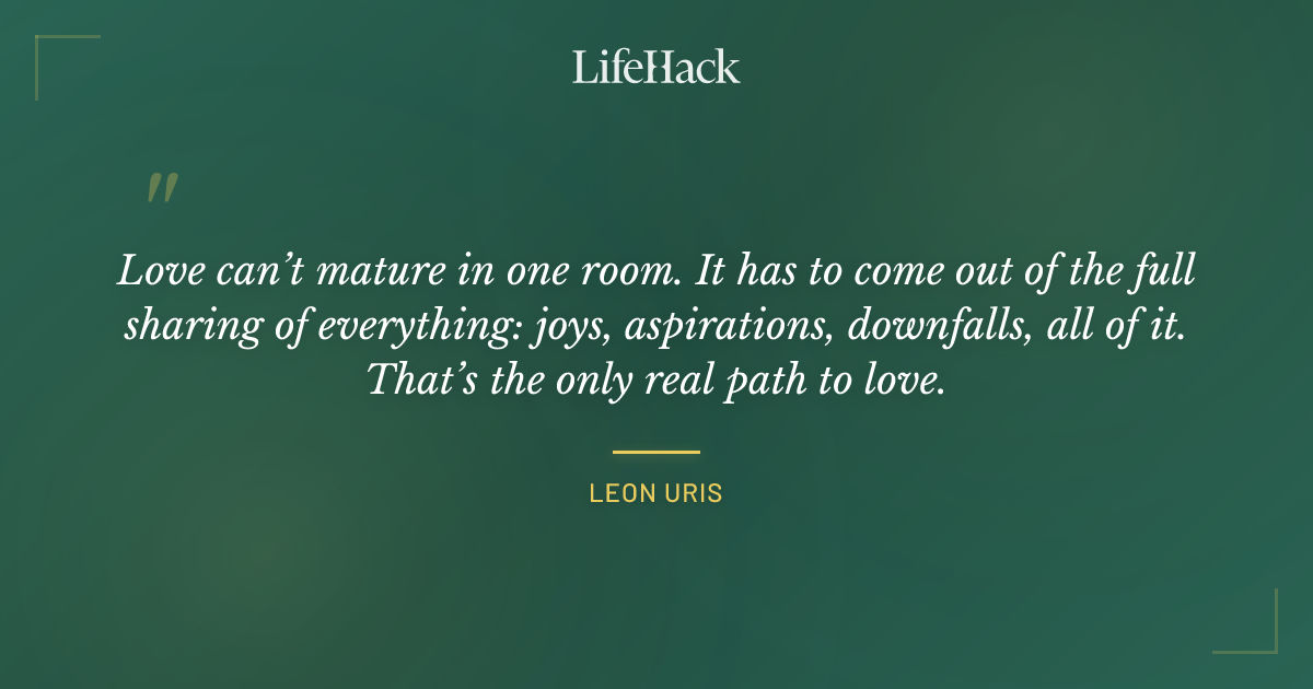 Quote by Leon Uris