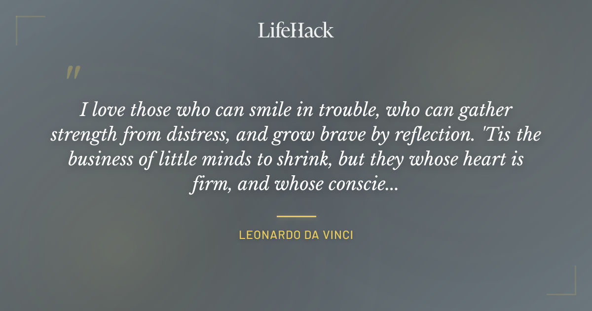 Quote by Leonardo da Vinci