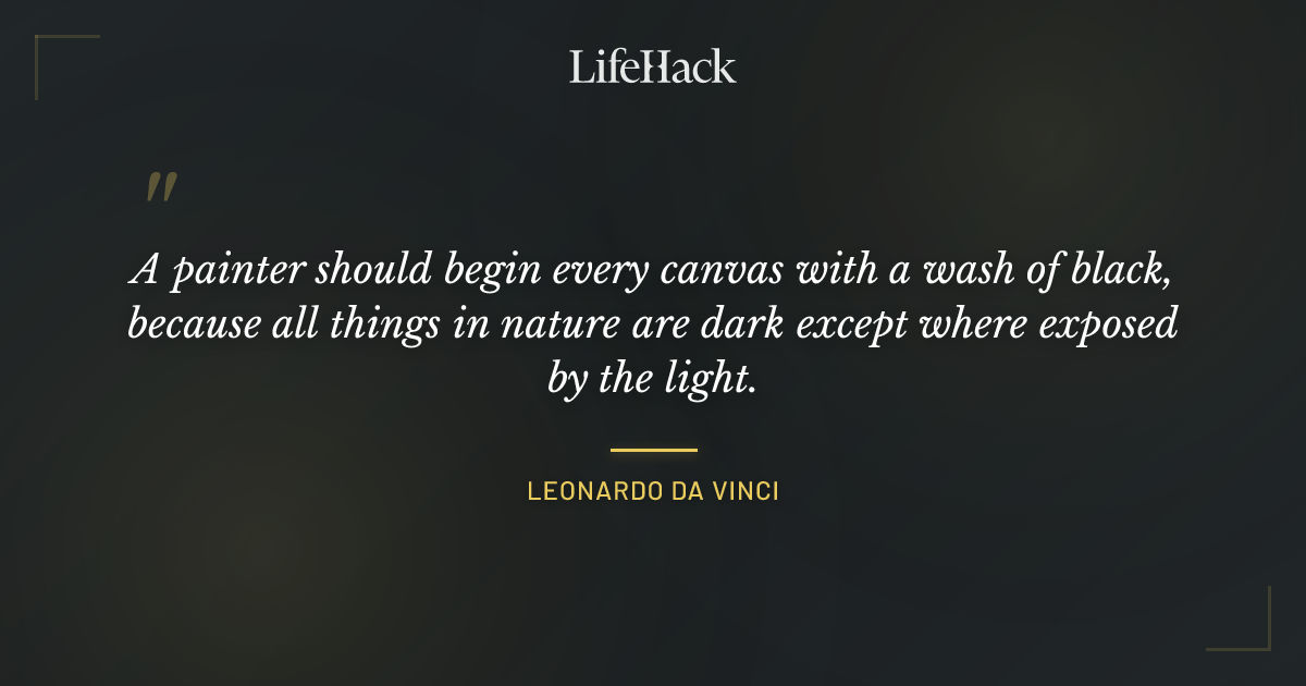 Quote by Leonardo da Vinci