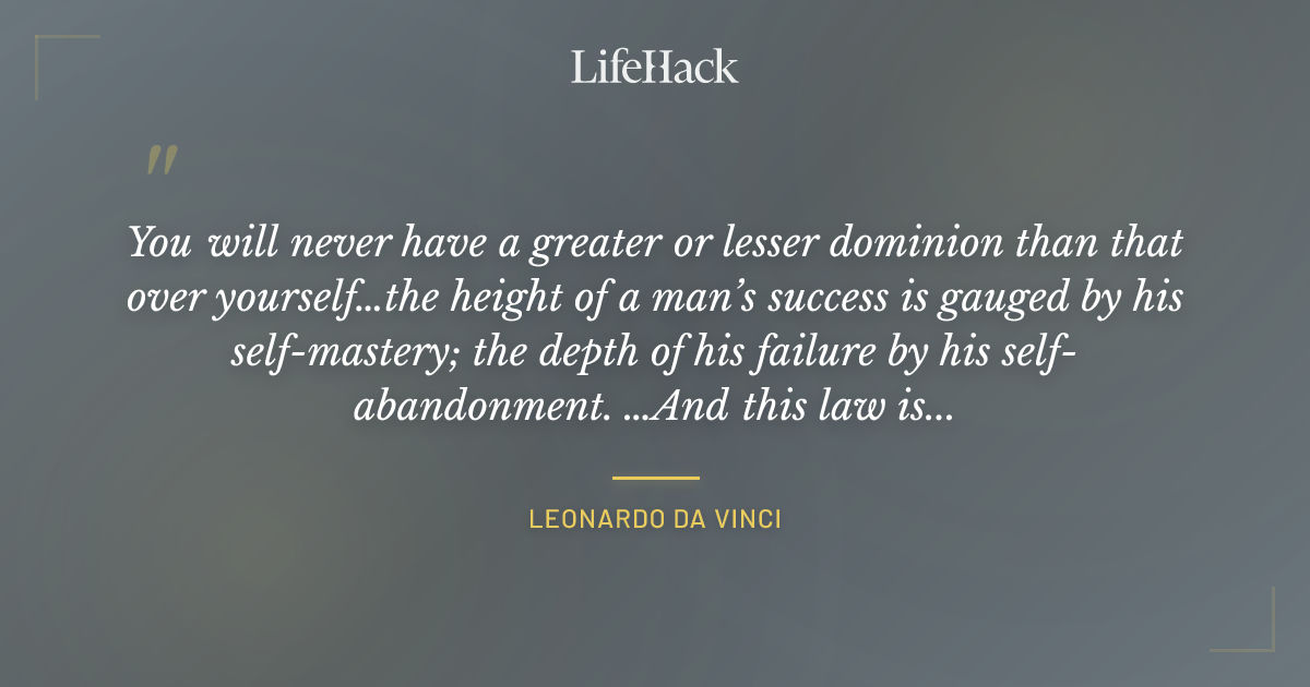 Quote by Leonardo da Vinci
