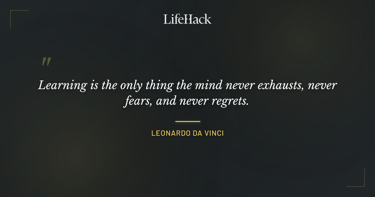 Quote by Leonardo da Vinci