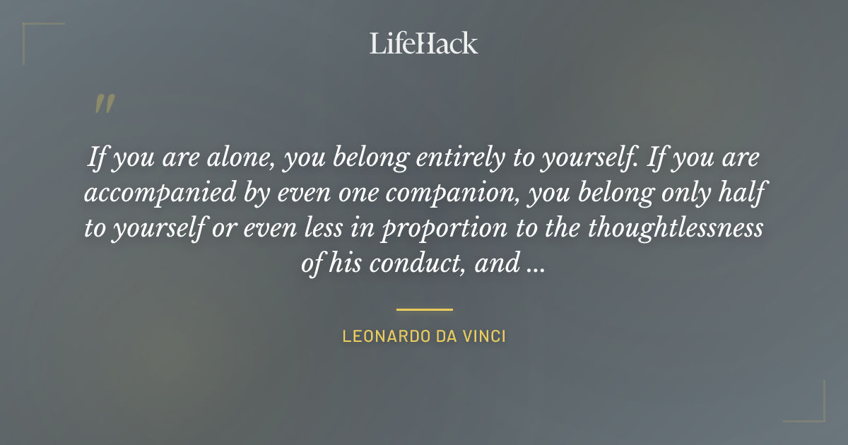 Quote by Leonardo da Vinci