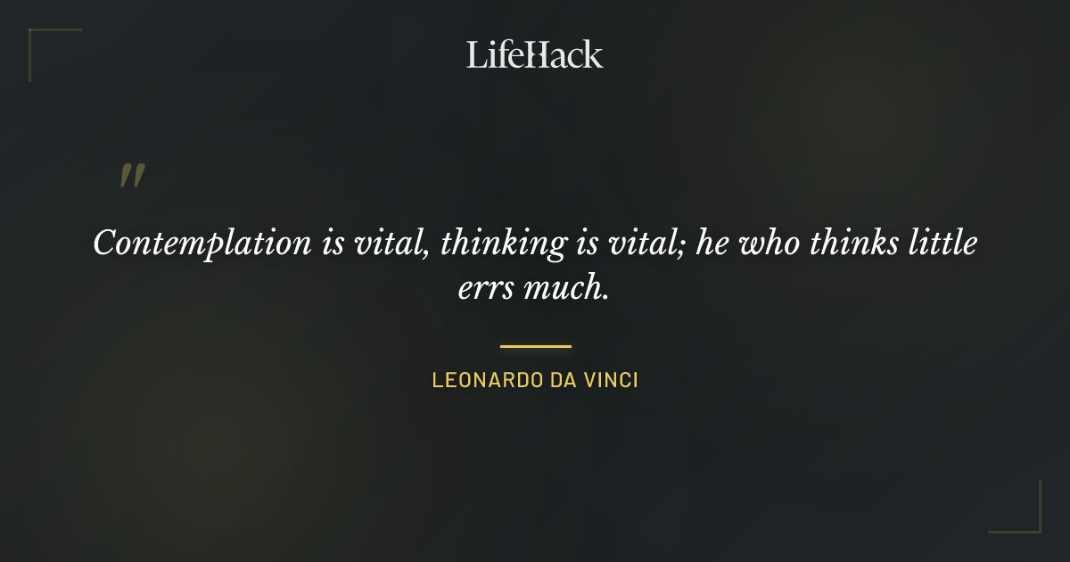 Quote by Leonardo da Vinci